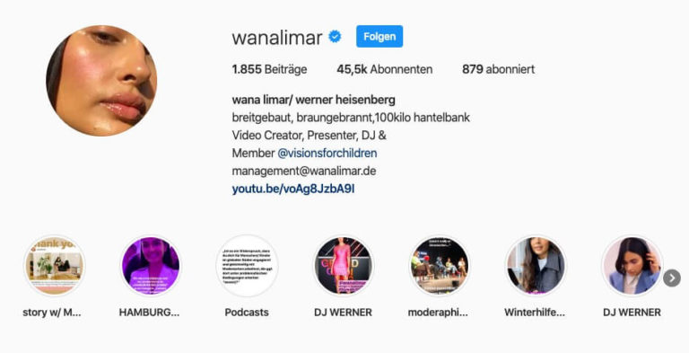 Wie man die perfekte Instagram Bio erstellt: Ideen und Tipps für 2024