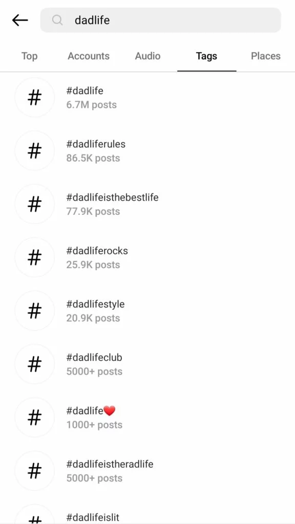 So finden Sie Instagram Hashtags mit hohem Suchvolumen